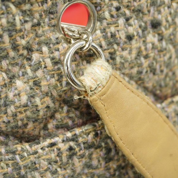 Chanel Tote Bag Cambon Tweed Grey Women's - Picture 13 of 16